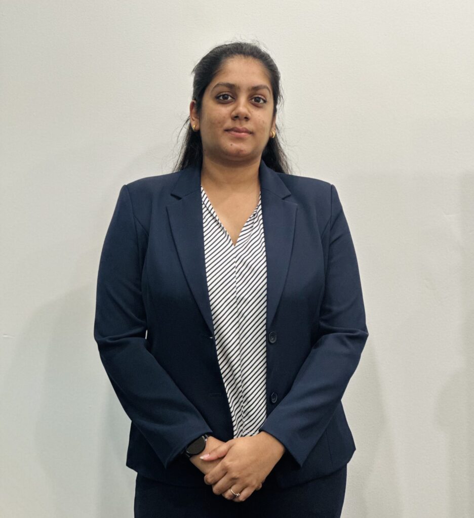 Keshini, Analyst at Listing and Capital Market Solutions, with a legal background and expertise in financial markets, supporting corporate actions and compliance