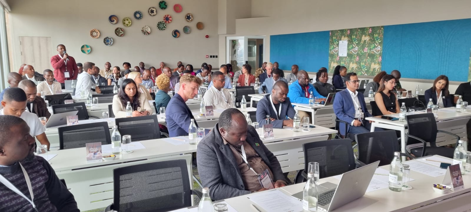 Panel discussion at Africa Eats Annual Gathering 2025 with industry leaders in sustainable agribusiness